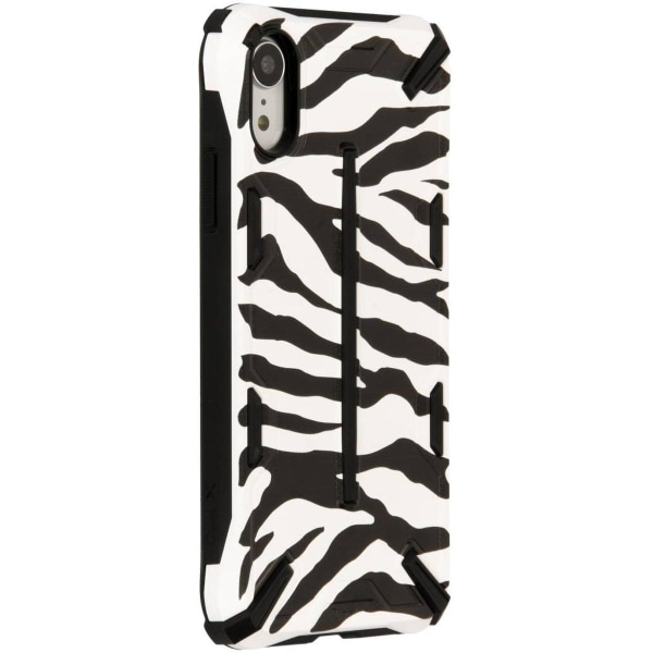 Ringke DUAL X for iPhone XR - Zebra White White