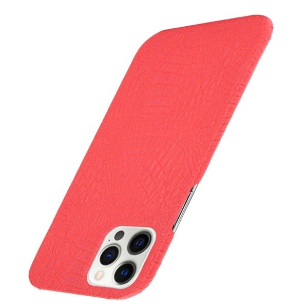 Croco etui - iPhone 12 Pro Max - Rød Red