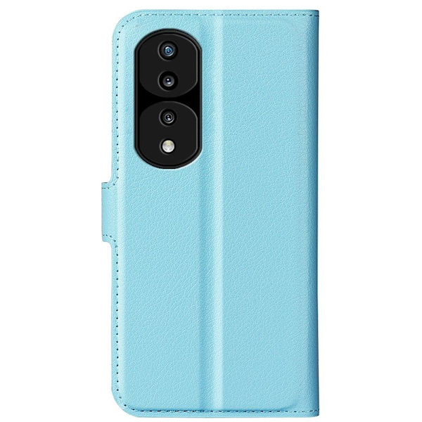 Klassisk Honor 70 Pro Flip Etui - Blå Blue