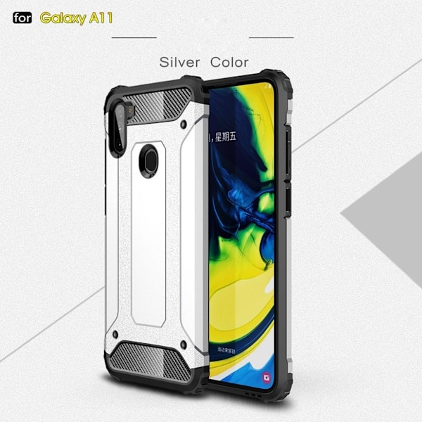 Armour Guard cover - Samsung Galaxy A11 - Sølv Silver grey