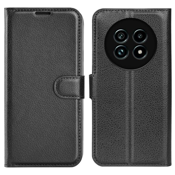 Classic Realme 13 Pro 5G flip etui - Svart Black