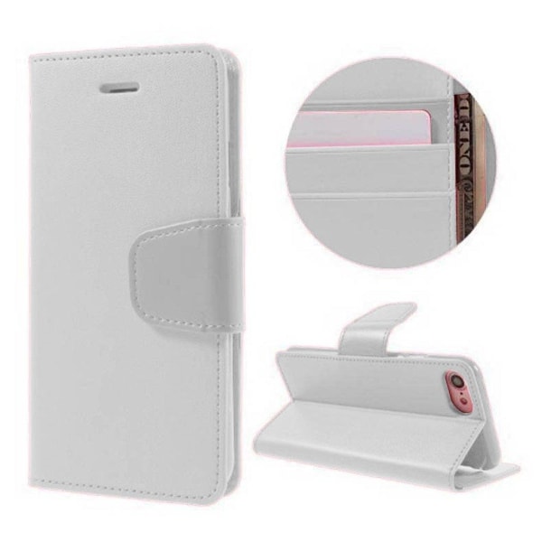 Samsung Galaxy On7 Case with Card Holder (White) White