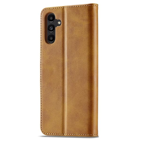 LC.IMEEKE Samsung Galaxy A55 flip etui - Gul Yellow