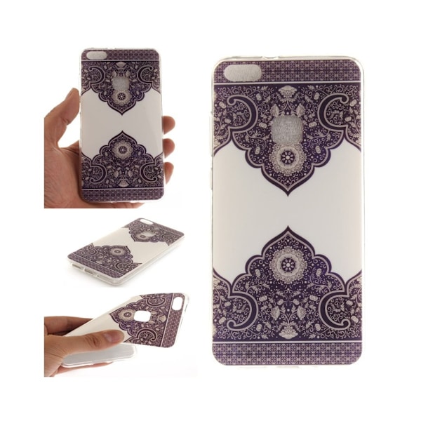 Huawei P10 Lite vintage suojakuori - Symmetriset kuviot Multicolor