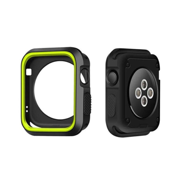 Apple Watch 42mm Skal som är miljövänligt - Svart grön Grön