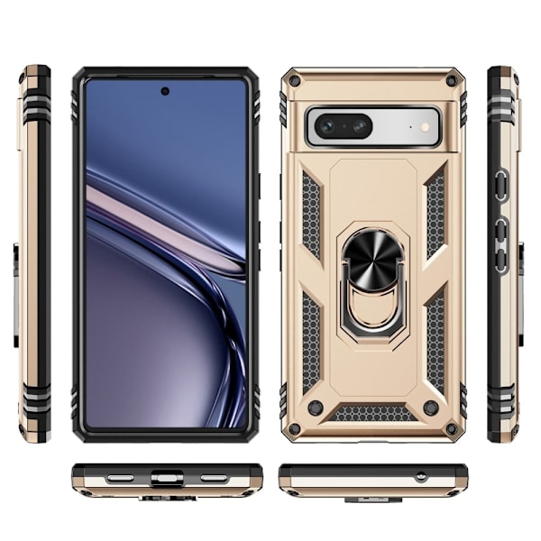 Bofink Combat Google Pixel 7a Etui - Guld Gold