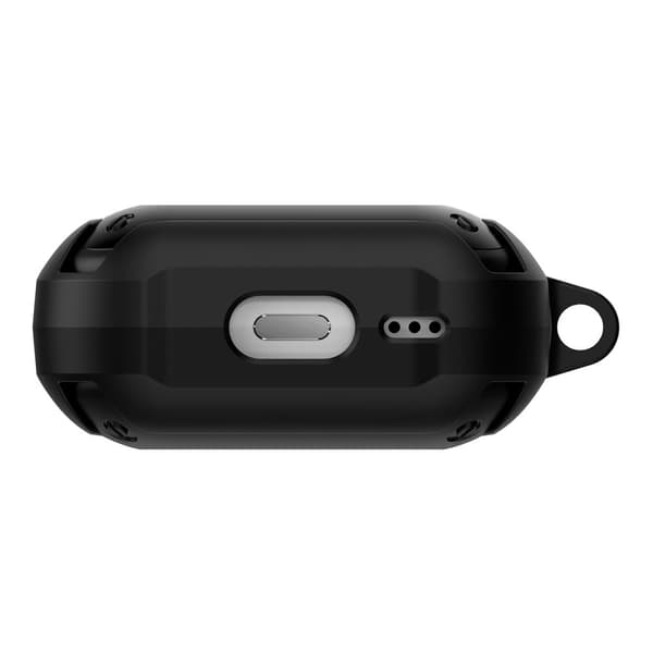 AirPods 3 TPU-etui med nøglering - Sort / Sort Black