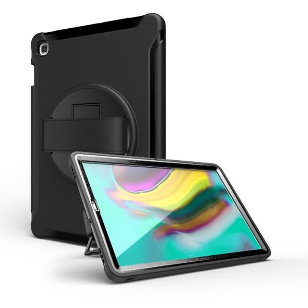 Samsung Galaxy Tab S5e 360 vridbart hållbart fodral - Svart Svart
