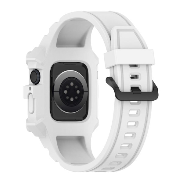 Apple Watch (45 mm) klockarmband i silikon - Vit Vit