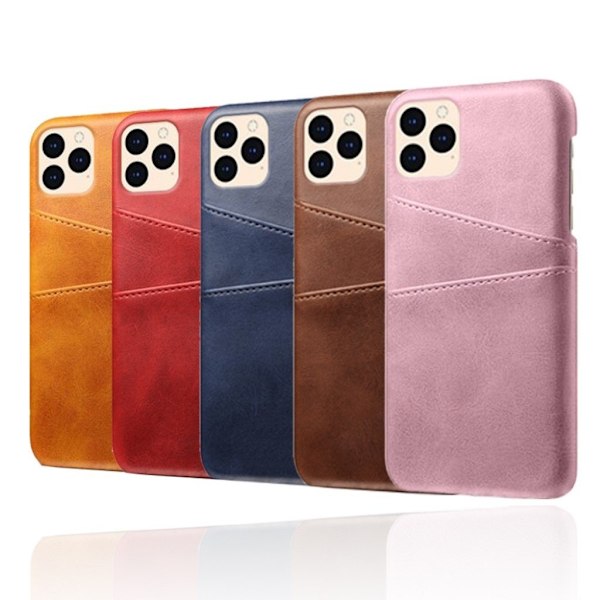 Etui til to kort - iPhone 12 Mini - Sort Black
