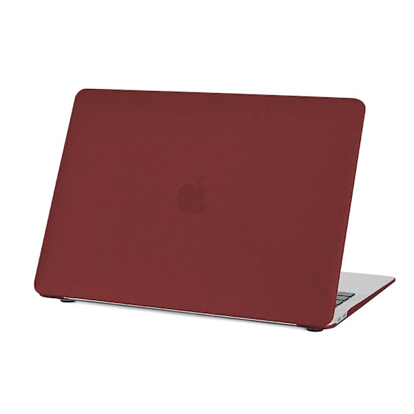 MacBook Air 13 Retina (A2179, 2020) / M1 (A2337, 2020) / (A1932, 2018-2019) erittäin ohut suojus - Viininpunainen Red