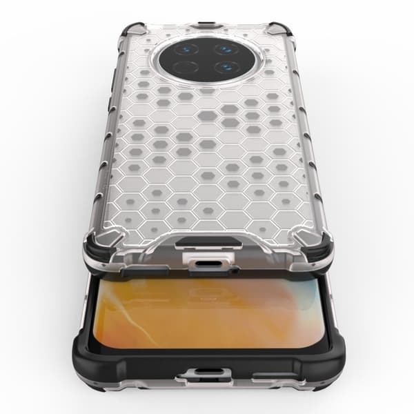 Bofink Honeycomb Huawei Mate 40 Etui - Hvid White