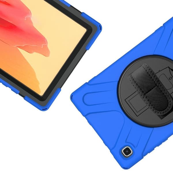 Samsung Galaxy Tab A7 10.4 (2020) 360 grader silikon combo fodral - blå Blå