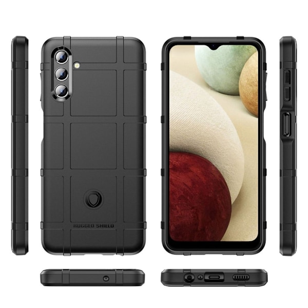 Rugged Shield Suojakotelo Samsung Galaxy A13 5G - Musta Black