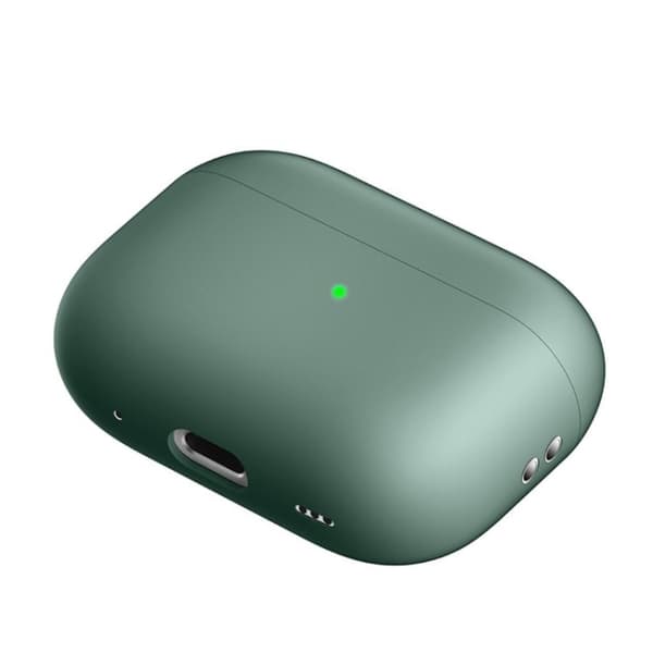 AirPods Pro 2 silikonikotelo - Mustanvihreä Green