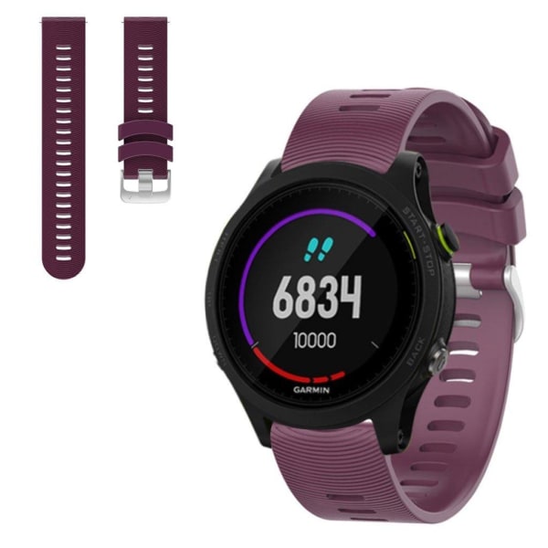 Garmin Forerunner 245 simple silicone watch band - Purple Lila