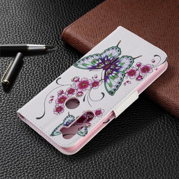 Wonderland Xiaomi Redmi Note 8T etui – Sommerfugl og Blomster Multicolor