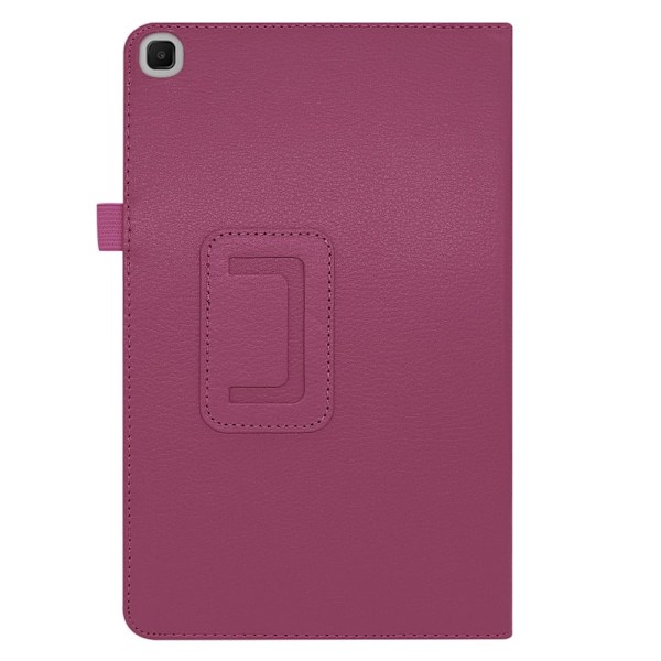 Samsung Galaxy Tab S6 Lite litchi tekstur læder flip taske - Lilla Purple