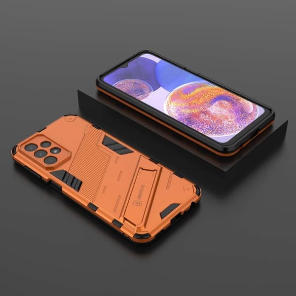 Støtsikkert hybriddeksel for Samsung Galaxy A23 - Oransje Orange