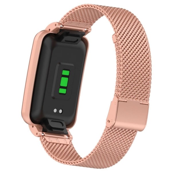 Xiaomi Mi Band 7 Pro milanese stainless steel watch strap - Rose Rosa