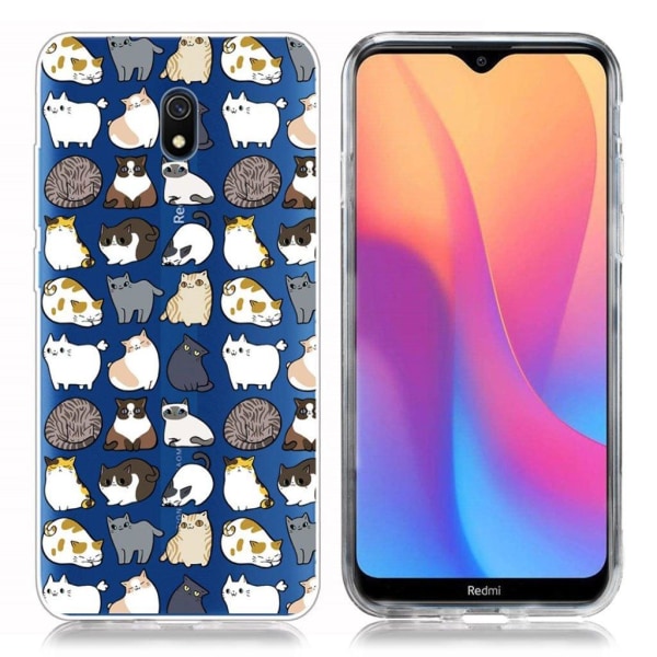 Deco Xiaomi Redmi 8A cover - Kat Multicolor