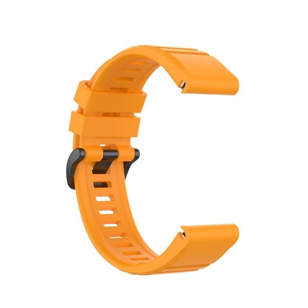 Garmin Fenix 6 -kellon kestävä ranneke - Keltainen Yellow