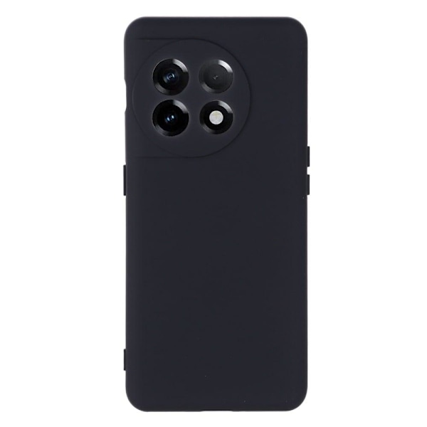 Matt OnePlus 11 skal av flytande silikon - Svart Svart