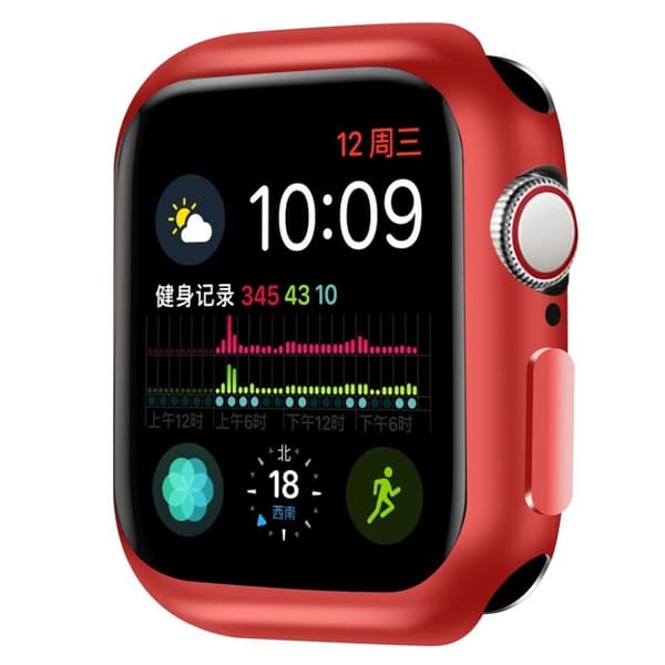 Apple Watch Series 4 40mm Ramme Etui - Rød Red