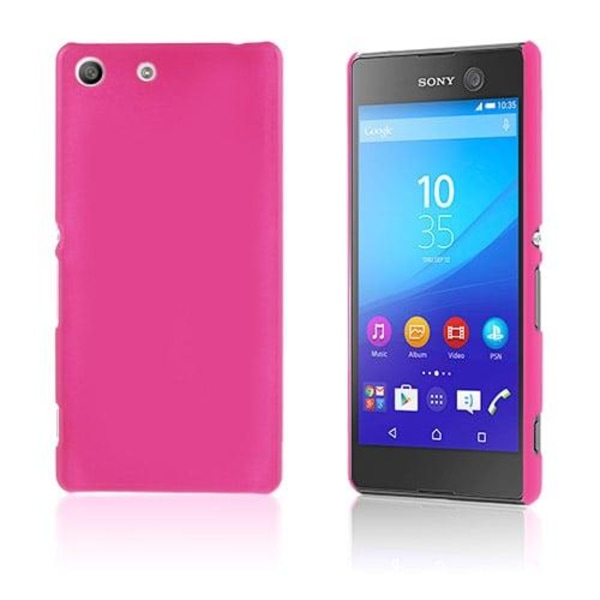 Sony Xperia M5 E5603 / M5 Dual E5633 Kumi Päällystetty Kova Muov Pink