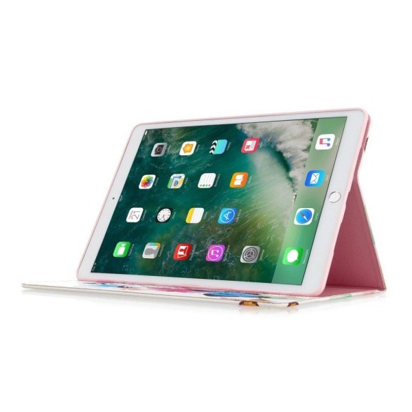 iPad 10.2 (2019) Stilfuldt mønster læder flip etui - Livlige Som Multicolor