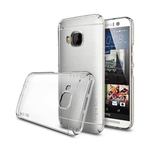 HTC One M9 läpinäkyvä suojus (joustava) Transparent