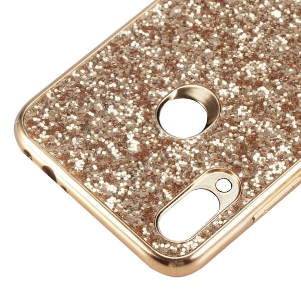 Glitter Xiaomi Redmi Note 7 / Note 7 Pro / Note 7S cover – Gyldne Gold