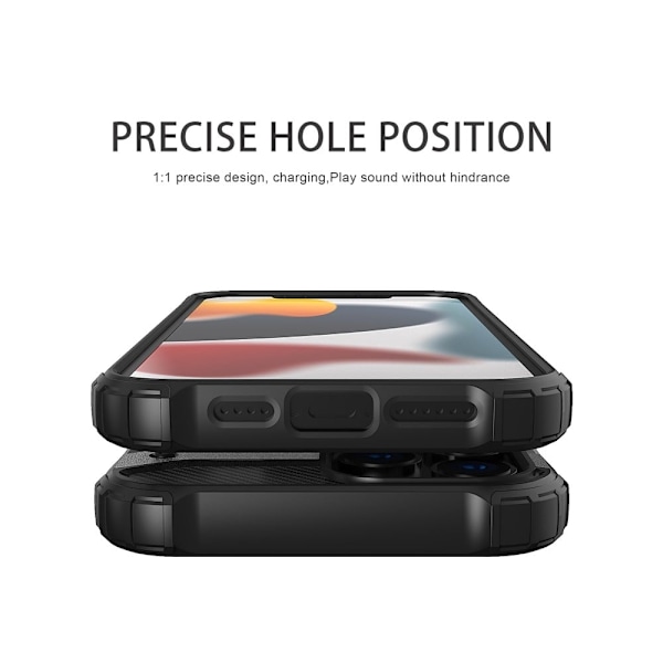 Armour Guard Suojakotelo iPhone 13 Pro - Punainen Red