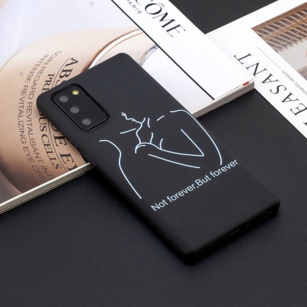 Imagine Samsung Galaxy Note 20 case - Not forever, But forever Black
