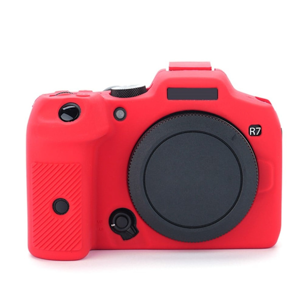 Canon EOS R7 silikondeksel - Rød Red