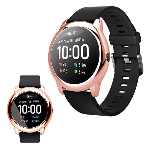 Haylou Solar LS05 viileä lasitettu kansi - Ruusukulta Pink