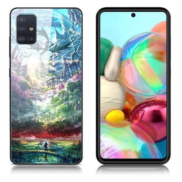 Fantasy Samsung Galaxy A71 deksel - vakker natur Multicolor