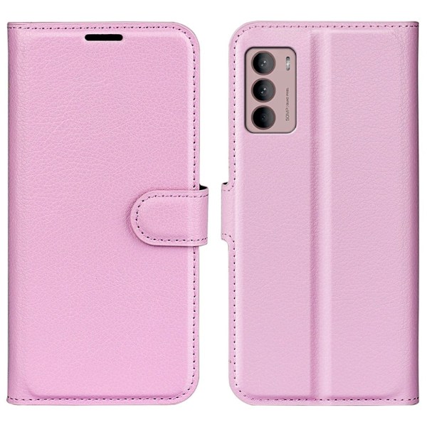Classic Motorola Moto G42 Läppäkotelo - Pinkki Pink