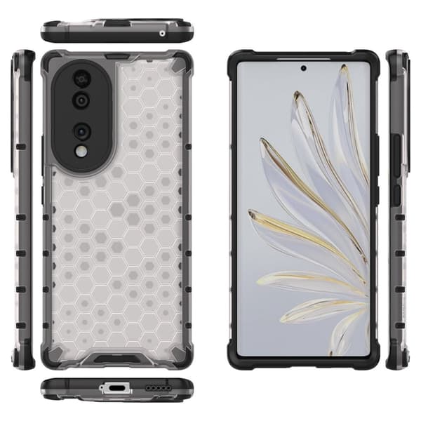 Bofink Honeycomb Honor 70 Pro deksel - Grå Silver grey