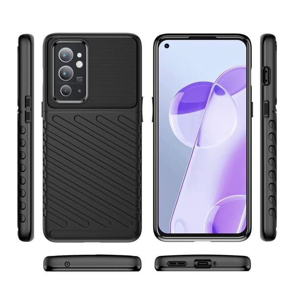 Thunder OnePlus 9RT 5G skal - Svart Svart