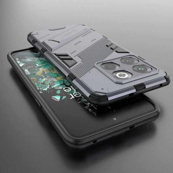 Stöttåligt OnePlus Ace Pro / OnePlus 10T hybridskal - Blå Blå