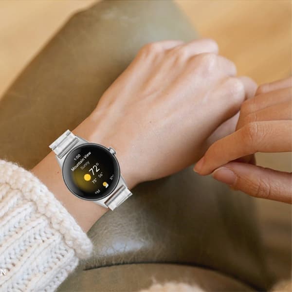 Google Pixel Watch hartsityylinen kellonhihna - Läpinäkyvä Transparent