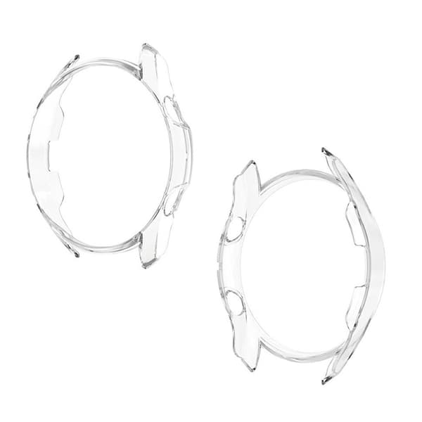 Samsung Galaxy Watch 3 (41mm) gummieret holdbar ramme - transparent Silver grey