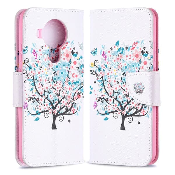 Wonderland Nokia 5.4 flip kuoret - Puu Multicolor