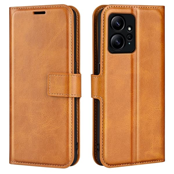 Lompakko Nahkakotelo For Xiaomi Redmi Note 12 - Keltainen Yellow