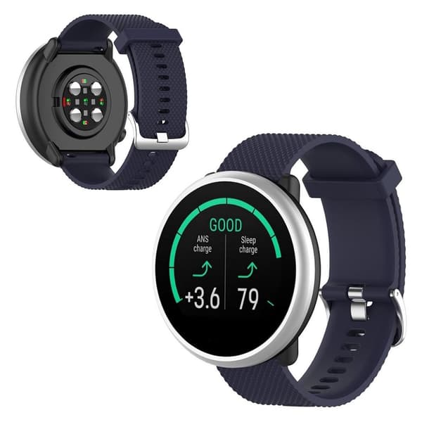 Polar Ignite enkelt silikonarmbånd - Mørkeblå Blue