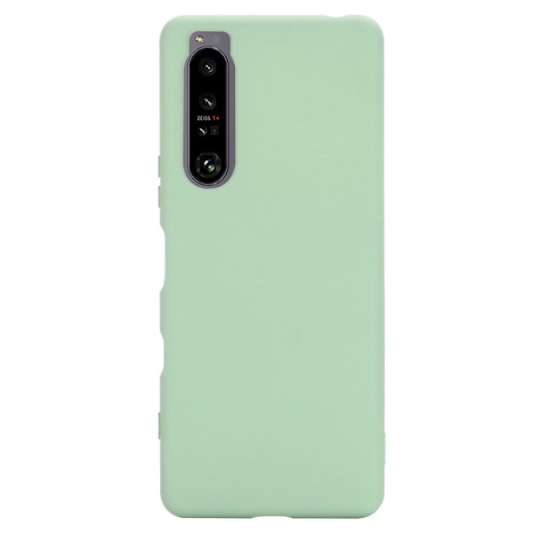 Matt Sony Xperia 1 IV skal av flytande silikon - Grön Grön