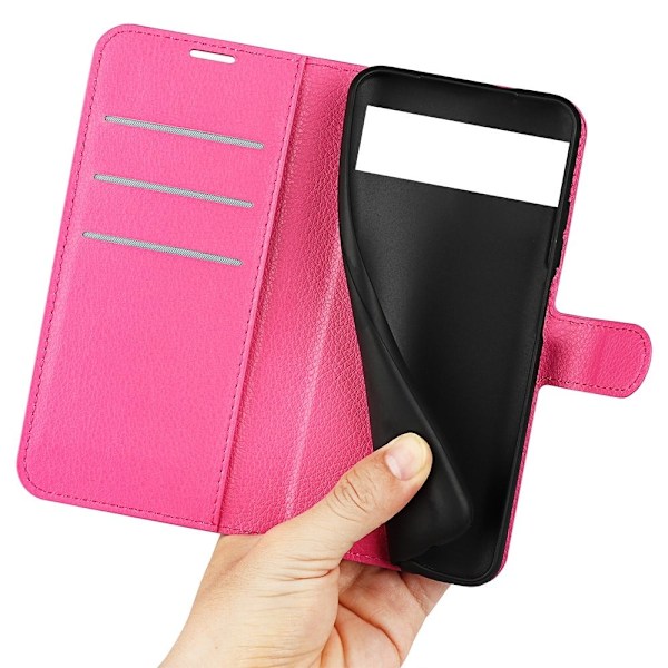 Classic Google Pixel 7 flip etui - Rose Pink