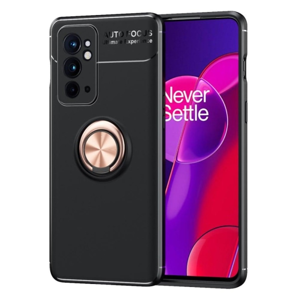 Ringo Etui OnePlus 9RT 5G - Sort / Rødguld Pink