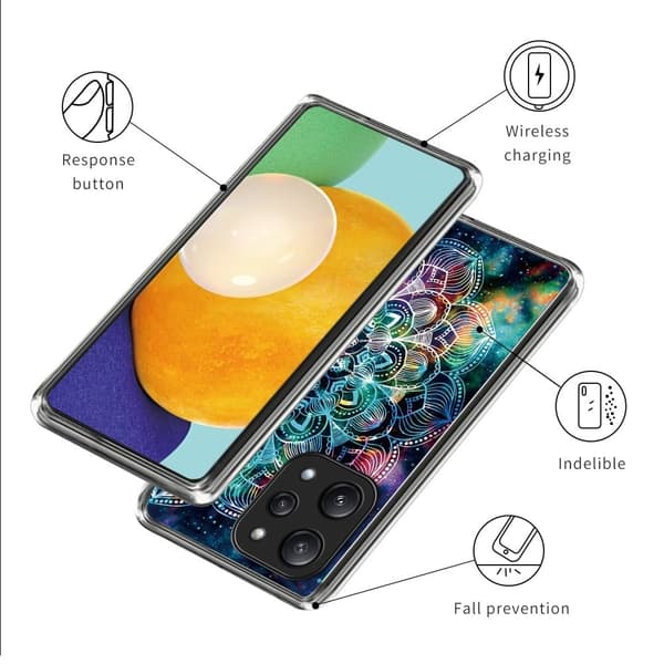 Deco Xiaomi Redmi 12 cover - Stjernehimmel / Mandala Blue